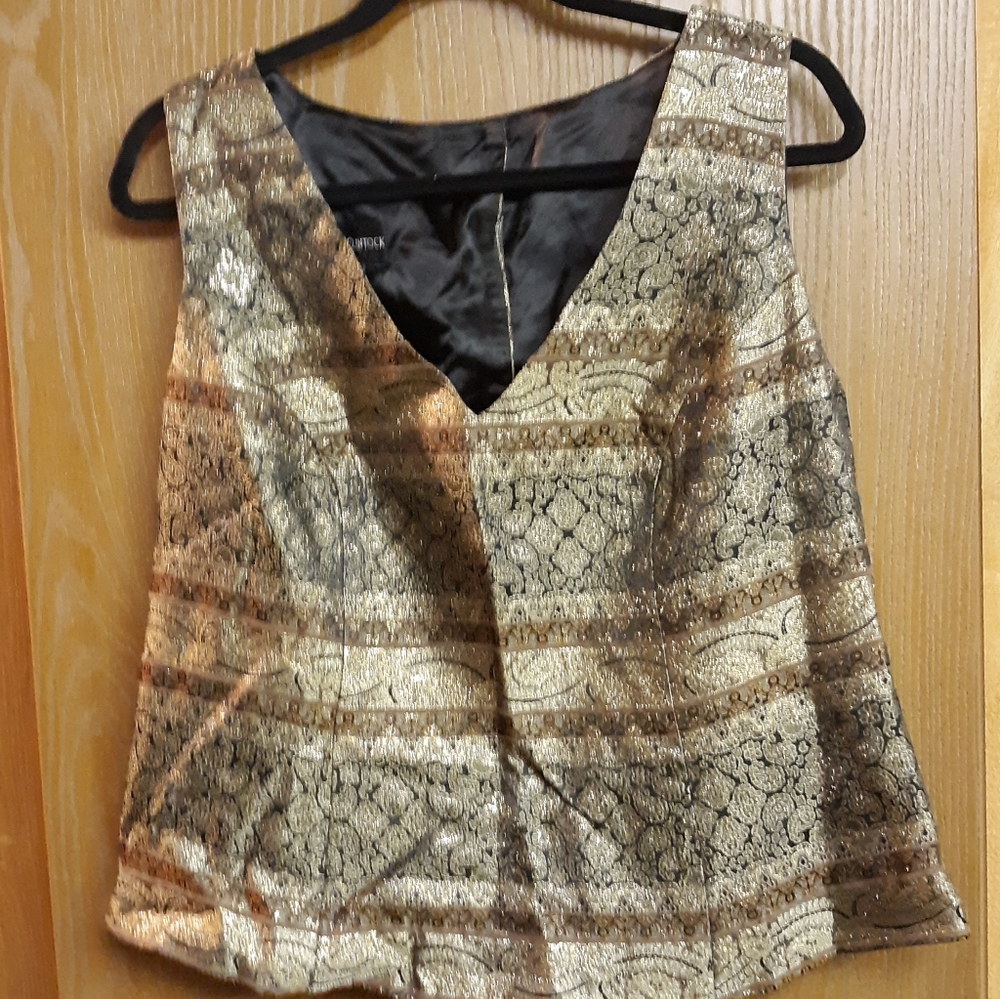 Scott McClintock Gold Vest Top